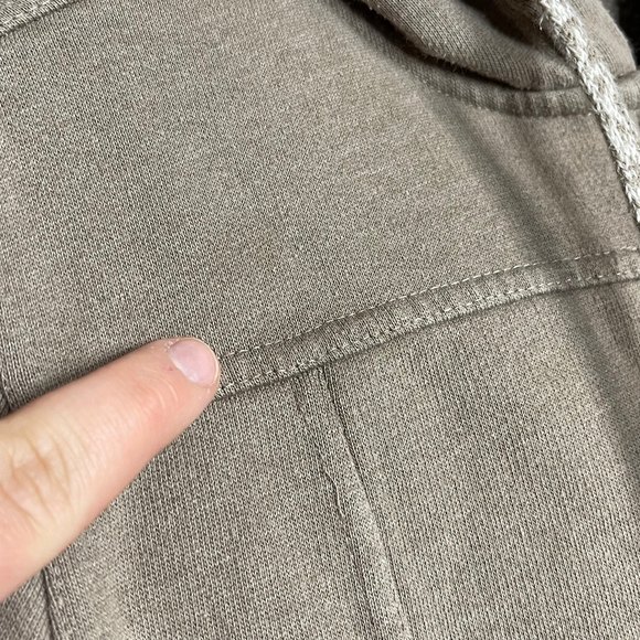 prAna Woman’s Beige Aztec Printed Zip Up Hooded Jacket Size Small - Picture 2 of 6